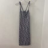MONDETTA WOMEN'S ACTIVE DRESS black grey white marled L