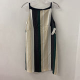 ANN TAYLOR WOMEN'S DRESS black green beige 6