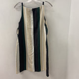 ANN TAYLOR WOMEN'S DRESS black green beige 6