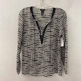 OLSEN WOMEN'S BLOUSE/SHIRT white black S-M/8
