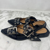 ganni WOMEN'S FLATS black 36