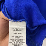 89th + MADISON WOMEN'S TOP royal blue L