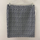Banana Republic WOMEN'S SKIRT navy white geo 14