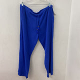 TALBOTS WOMEN'S PANTS royal blue XL