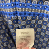 TALBOTS WOMEN'S DRESS floral pattern XL