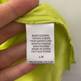 CAMI NYC WOMEN'S TANK/CAMI neon yellow L