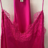 CAMI NYC WOMEN'S TANK/CAMI neon pink L