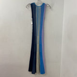 COS WOMEN'S DRESS blue pink beige black XS