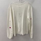 PINK MARTINI WOMEN'S SWEATER white pink green XL