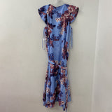 ALEX MARIE WOMEN'S DRESS blue pink 12