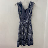 DRESSBARN WOMEN'S DRESS navy white 14