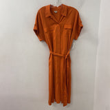 WOMEN'S DRESS orange L