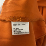 WOMEN'S DRESS orange L