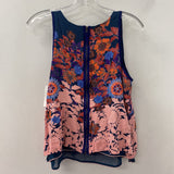 HD in paris WOMEN'S TOP pink orange navy S