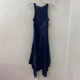 EILEEN FISHER WOMEN'S DRESS navy S
