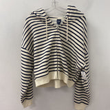 GAP WOMEN'S TOP beige navy M