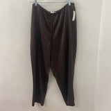 MADEWELL WOMEN'S PANTS brown XL