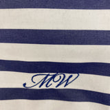 t line WOMEN'S BLOUSE/SHIRT navy white S-M