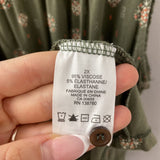 IN EVERY STORY WOMEN'S PLUS TOP olive orange 2X