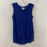 CHRISTINA B WOMEN'S TANK/CAMI blue S