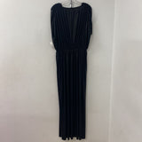NORMA KAMALI WOMEN'S DRESS black shiney L