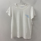 Draper James WOMEN'S T-SHIRT white blue M