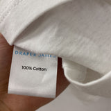Draper James WOMEN'S T-SHIRT white blue M