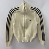 ADIDAS WOMEN'S TOP cream black XS