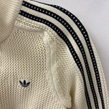ADIDAS WOMEN'S TOP cream black XS