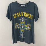 DAYDREAMER WOMEN'S T-SHIRT charcoal yellow S