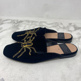 ZARA WOMEN'S FOOTWEAR black gold 38