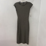 ZARA WOMEN'S DRESS sage S