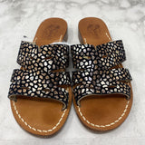 WOMEN'S SANDALS black beige mosaic 39