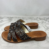 WOMEN'S SANDALS black beige mosaic 39