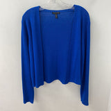 EILEEN FISHER WOMEN'S CARDIGAN blue XL