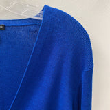 EILEEN FISHER WOMEN'S CARDIGAN blue XL