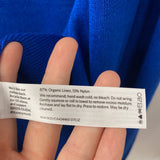 EILEEN FISHER WOMEN'S CARDIGAN blue XL