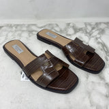 STEVEN by STEVE MADDEN WOMEN'S SANDALS brown 9