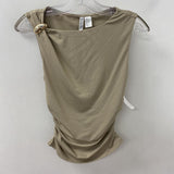 H&M WOMEN'S TOP beige S