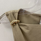 H&M WOMEN'S TOP beige S