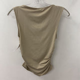H&M WOMEN'S TOP beige S