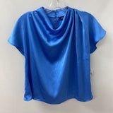 ZARA WOMEN'S BLOUSE/SHIRT blue S