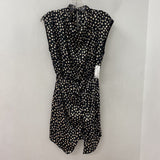 ZARA WOMEN'S DRESS black beige S