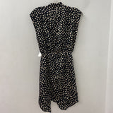 ZARA WOMEN'S DRESS black beige S
