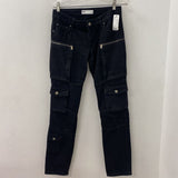ZARA WOMEN'S JEANS black 2
