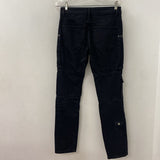 ZARA WOMEN'S JEANS black 2