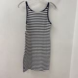MARC CAIN WOMEN'S DRESS white navy XS