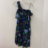 Club Monaco WOMEN'S DRESS navy green pink 0