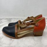 WOLVERINE 1000 MILE WOMEN'S HEELS orange tan black 7