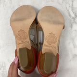WOLVERINE 1000 MILE WOMEN'S HEELS orange tan black 7